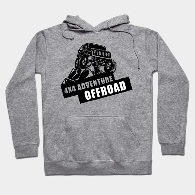 Offroad Adventure Hoodie by RadCoolguy